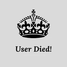 no dp because user died
